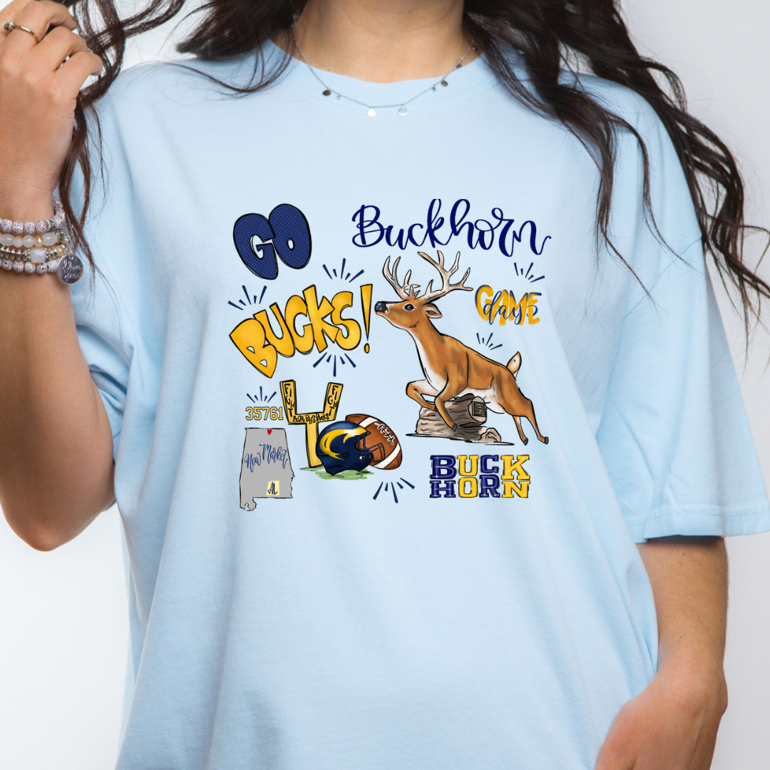 Buckhorn Collage Tee (DTF - Direct to Film Tshirt or Sweatshirt)