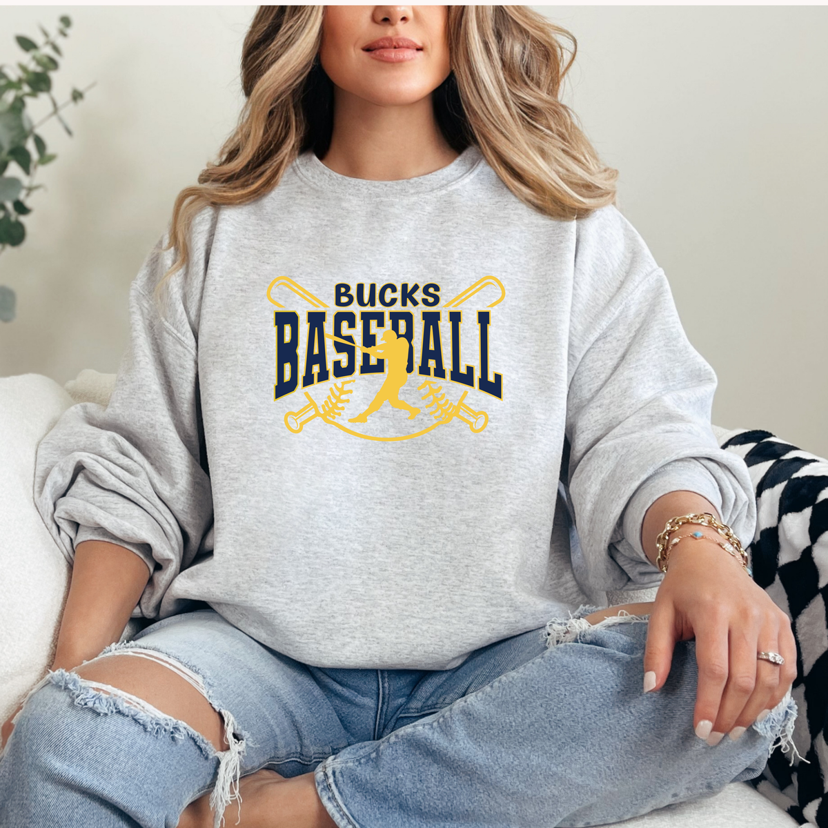 BUCKS Baseball 2026 (DTF - Direct to Film Tshirt or Sweatshirt)