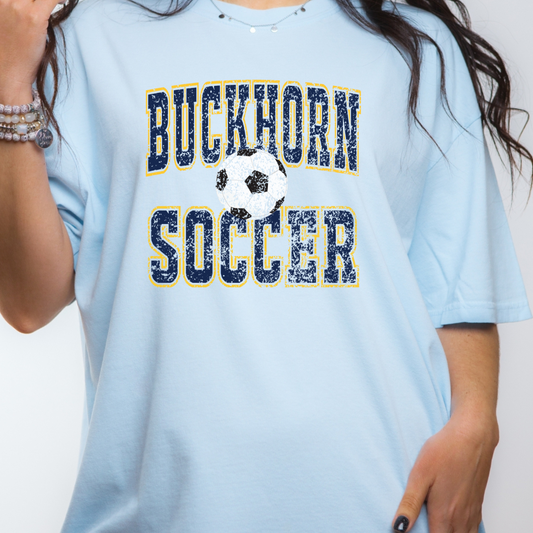 Buckhorn Soccer Old School Design (DTF - Direct to Film Tshirt or Sweatshirt)