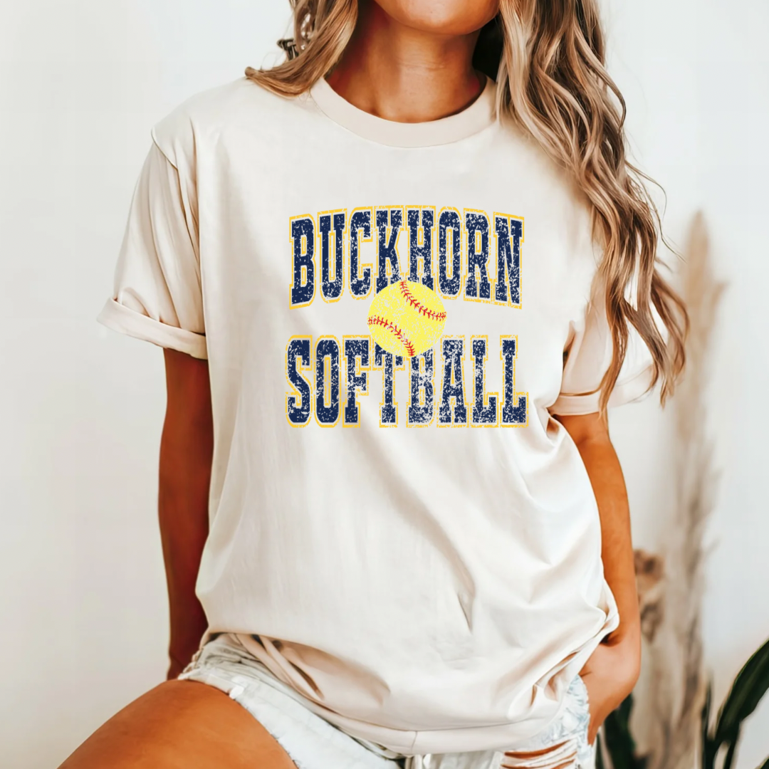 Buckhorn Softball OS (DTF - Direct to Film Tshirt or Sweatshirt)