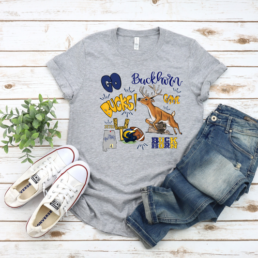Buckhorn Collage Tee (DTF - Direct to Film Tshirt or Sweatshirt)