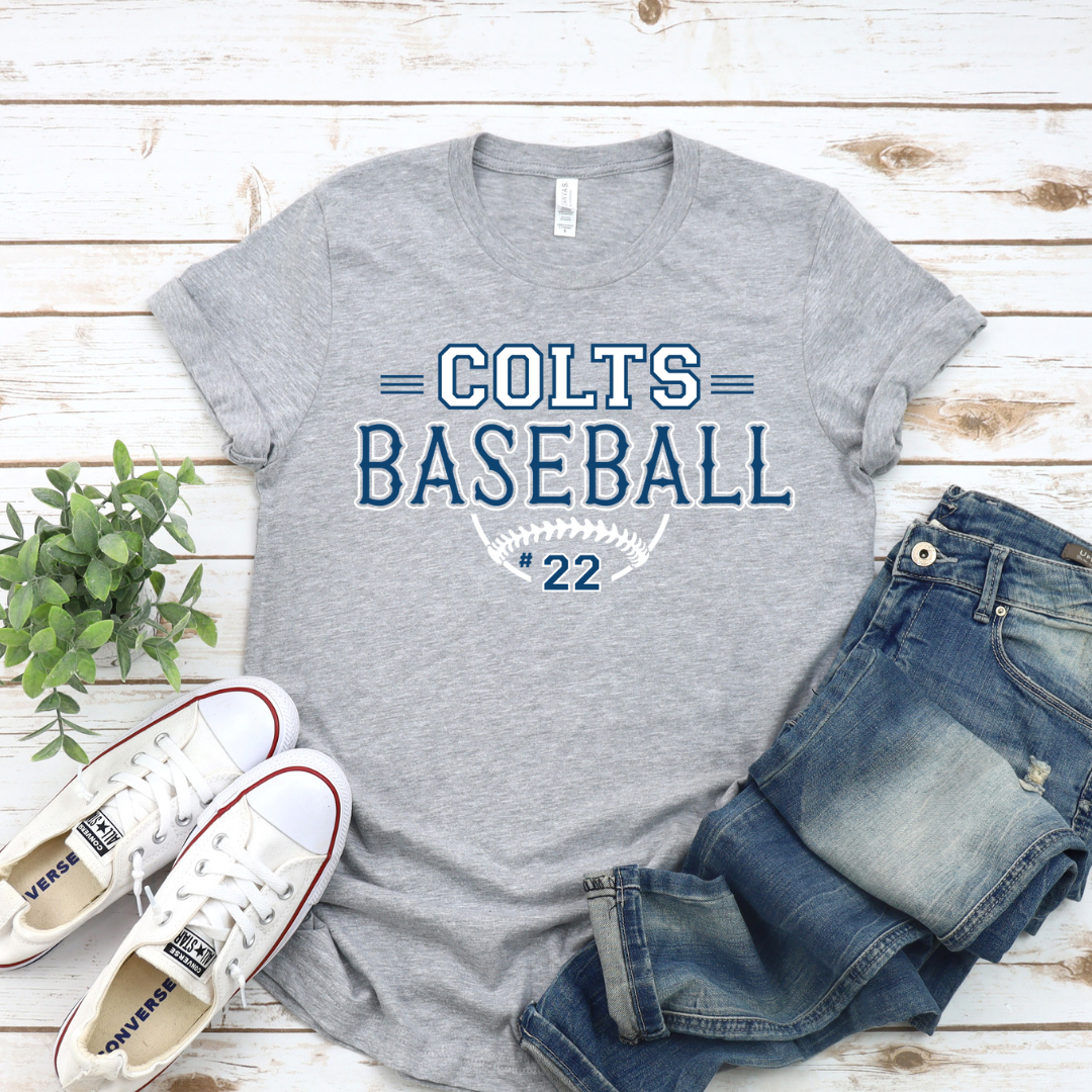 Colts Baseball (DTF - Direct to Film Tshirt)