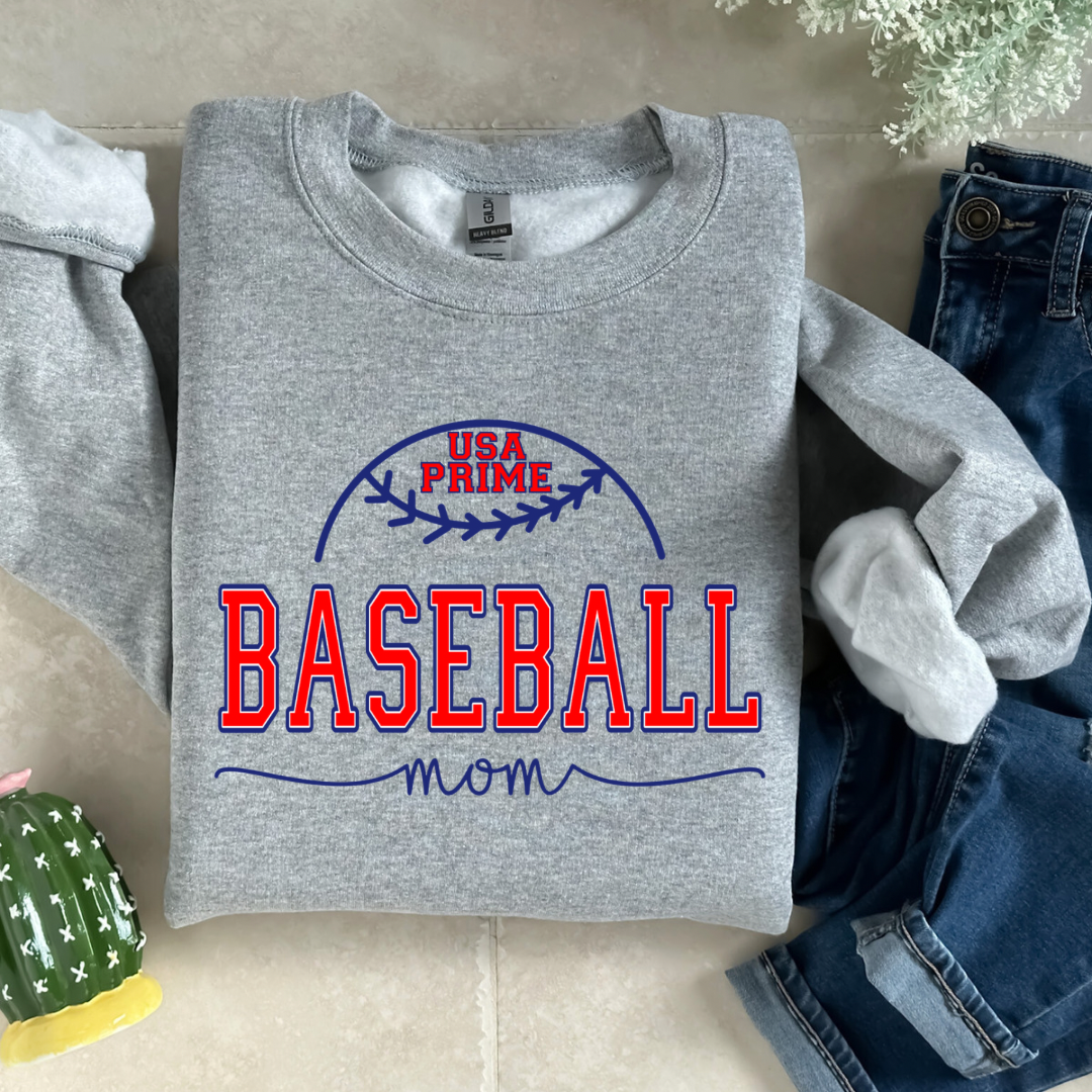 Team Spirit Prime ( DTF - Direct to Film - Spirt Gray Gildan Sweatshirt)