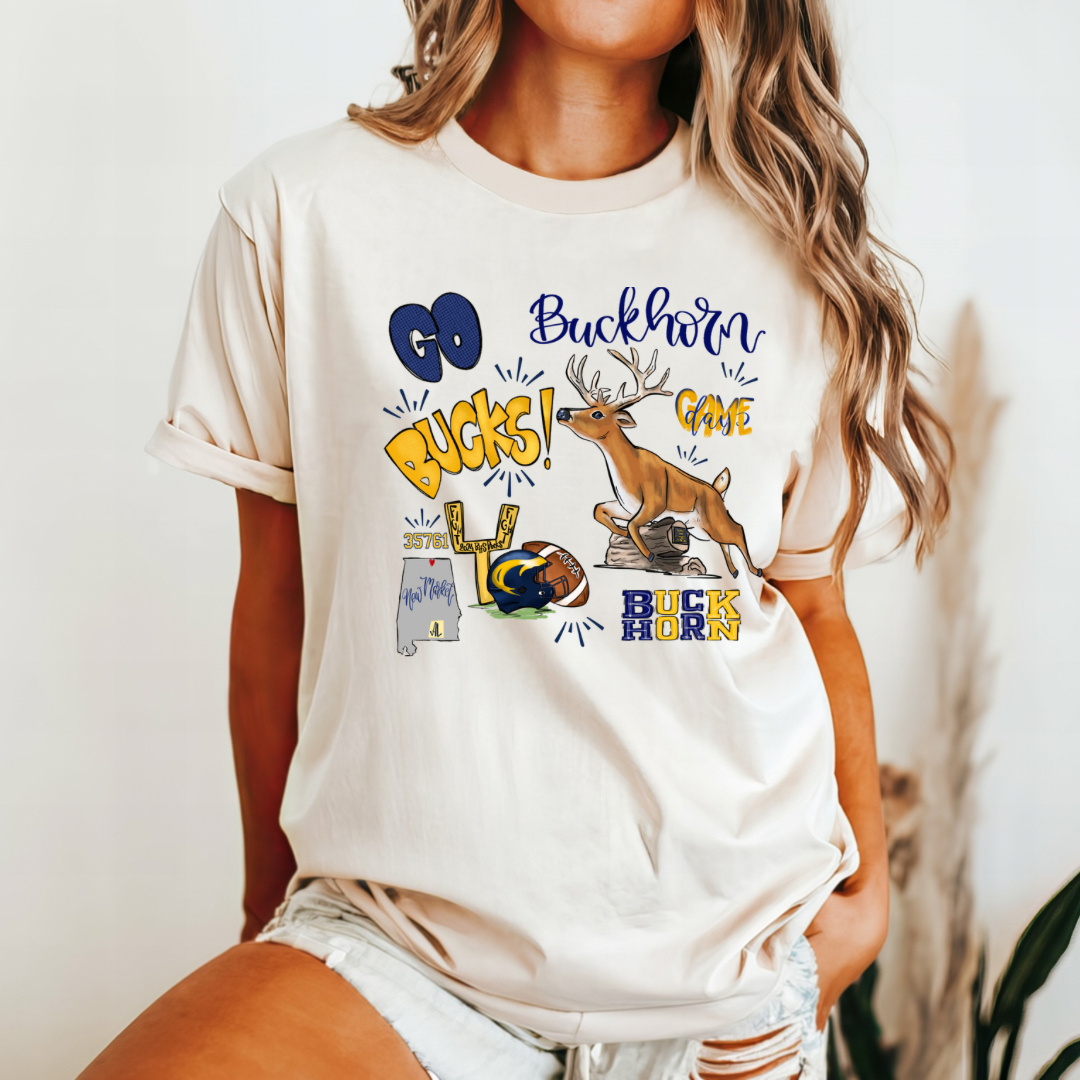 Buckhorn Collage Tee (DTF - Direct to Film Tshirt or Sweatshirt)