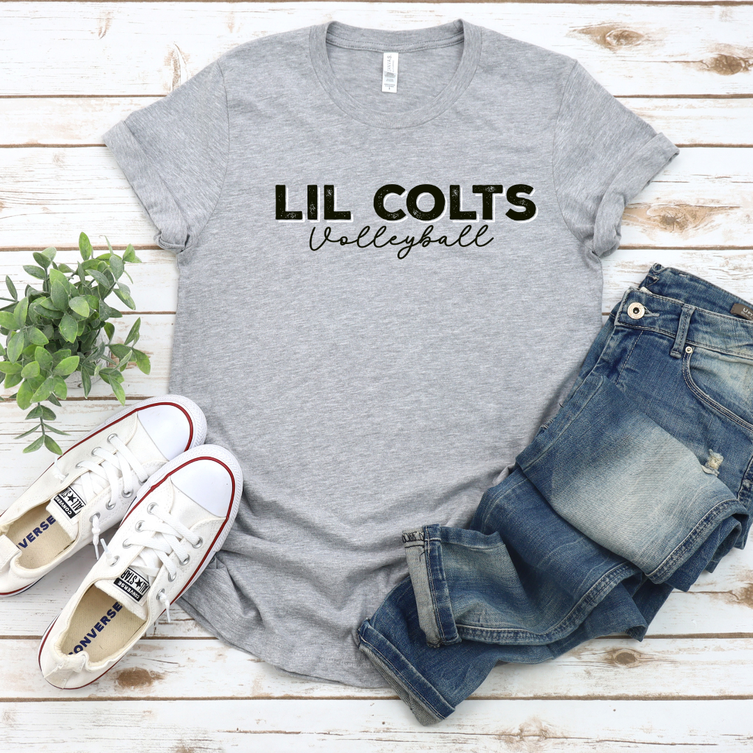Lil Colts Volleyball (DTF - Direct to Film - Sweatshirt or Tshirt) )