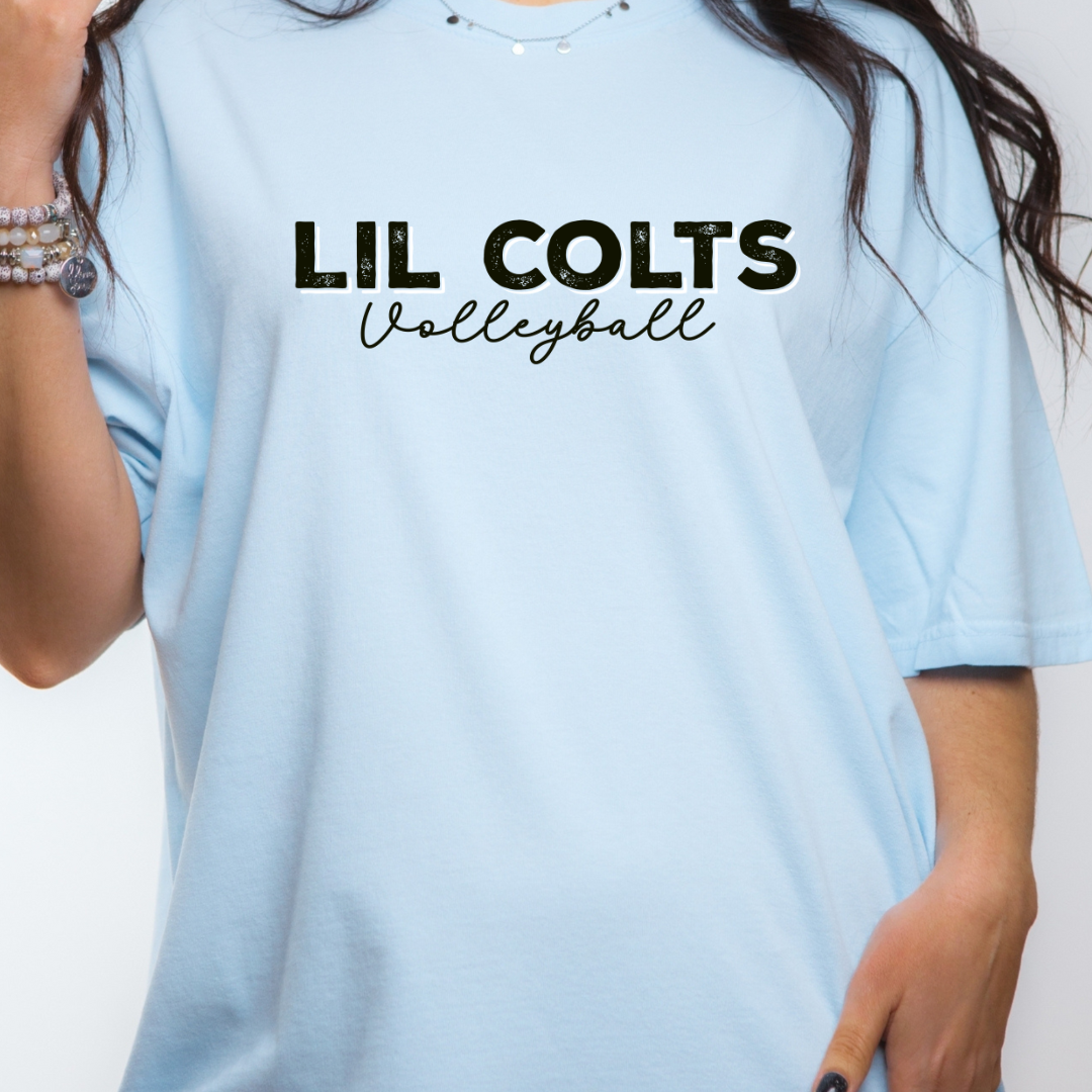 Lil Colts Volleyball (DTF - Direct to Film - Sweatshirt or Tshirt) )