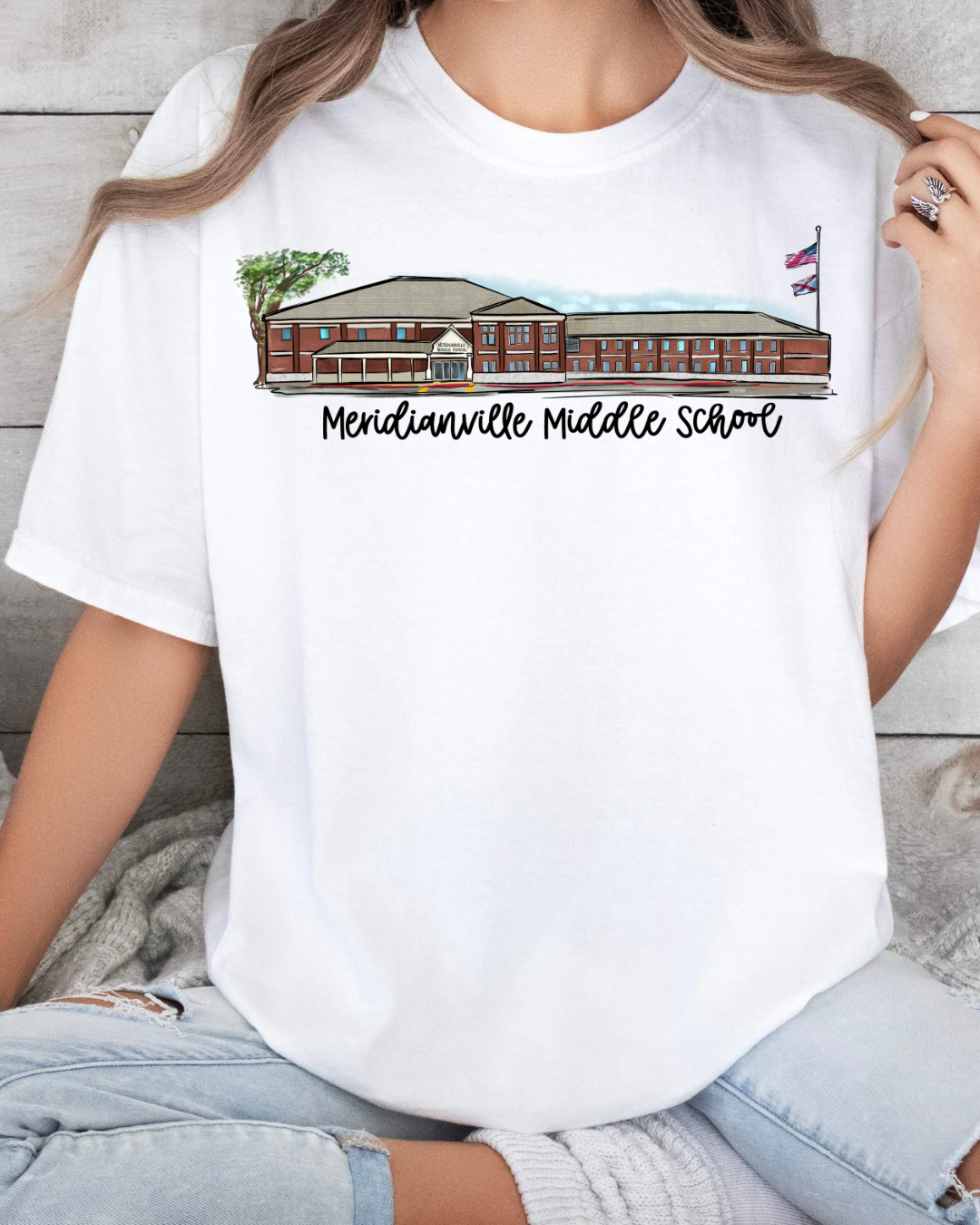 Meridianville Middle School Gear (DTF - Direct to Film Tshirt or Sweatshirt) (Copy)