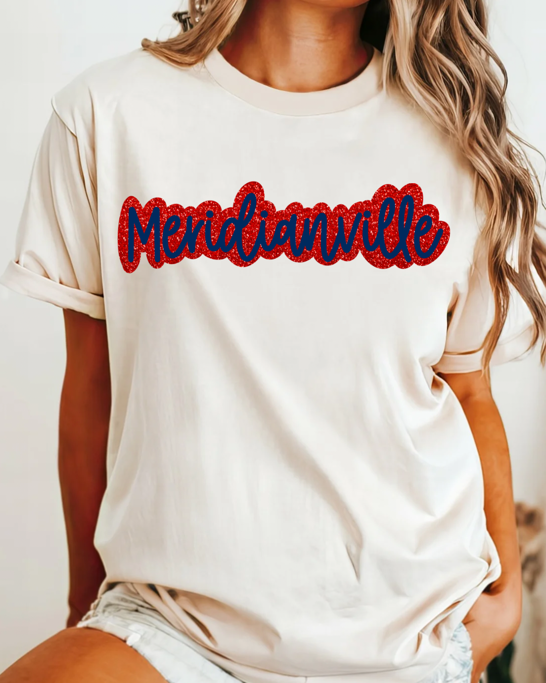Meridianville Faux Glitter (DTF - Direct to Film Tshirt or Sweatshirt)