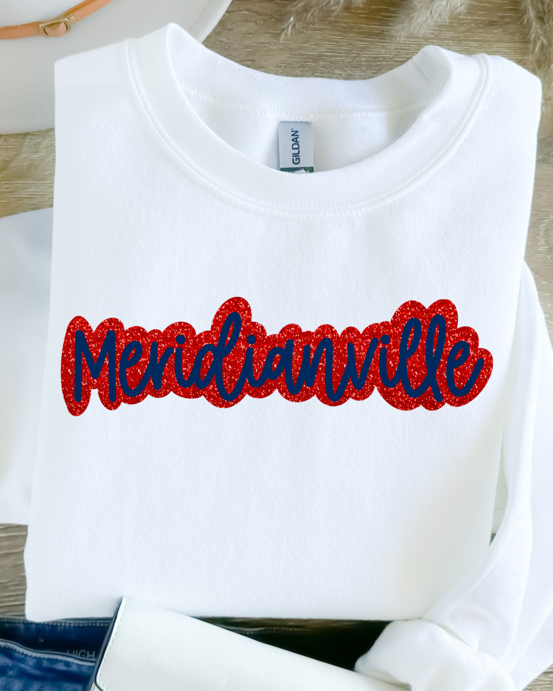 Meridianville Faux Glitter (DTF - Direct to Film Tshirt or Sweatshirt)