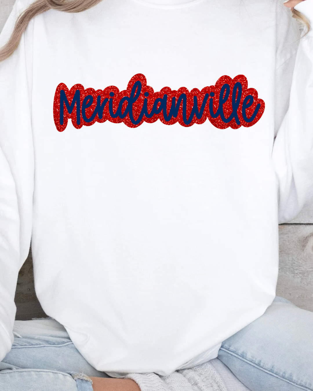 Meridianville Faux Glitter (DTF - Direct to Film Tshirt or Sweatshirt)