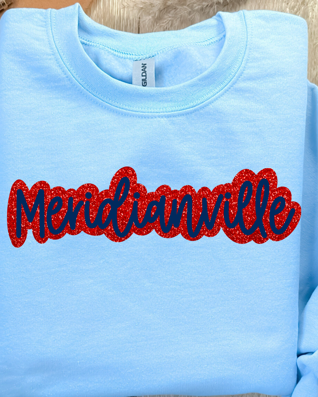 Meridianville Faux Glitter (DTF - Direct to Film Tshirt or Sweatshirt)
