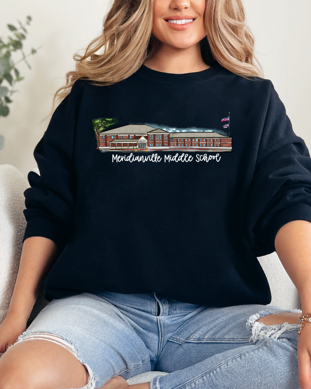 Meridianville Middle School Gear (DTF - Direct to Film Tshirt or Sweatshirt) (Copy)