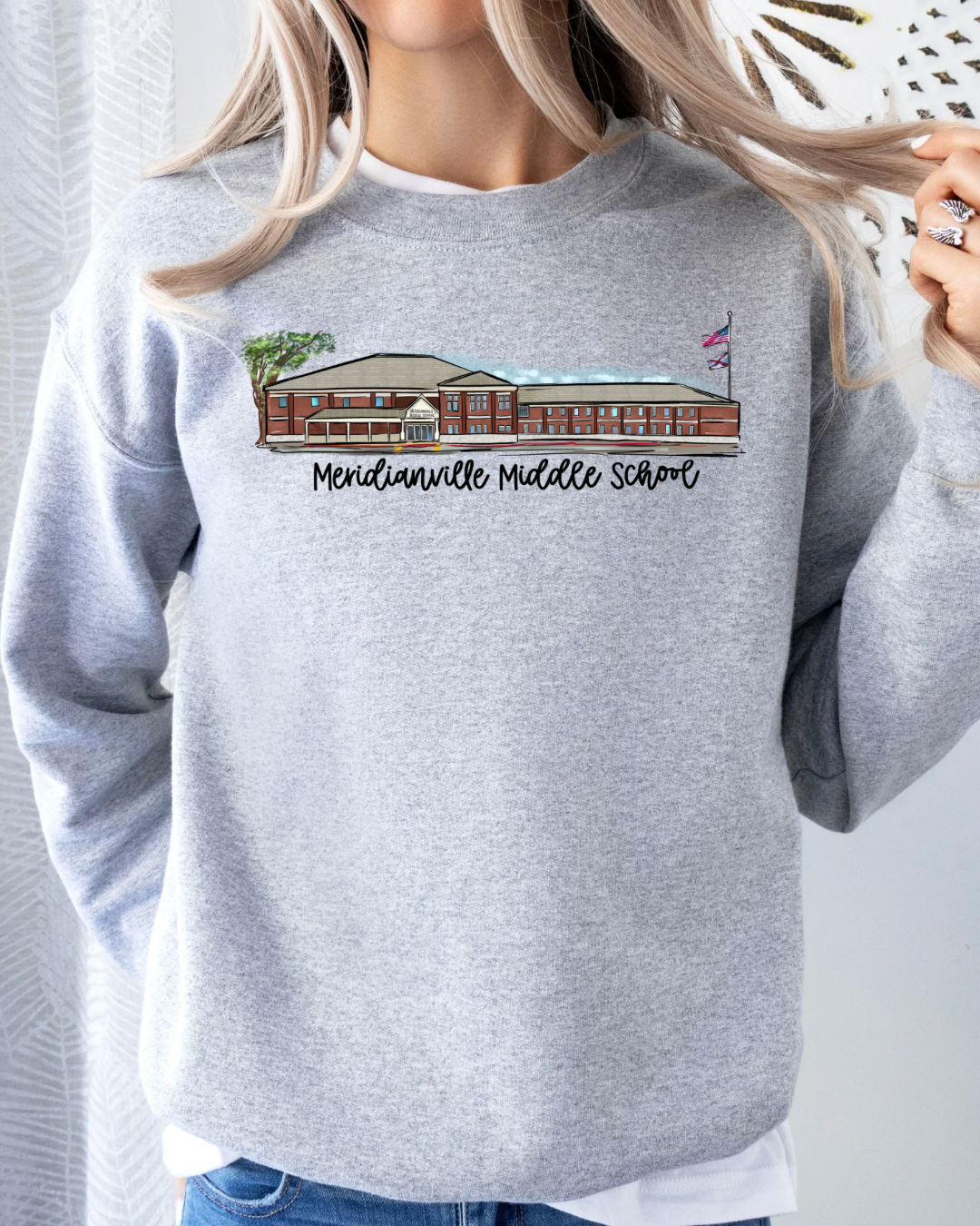 Meridianville Middle School Gear (DTF - Direct to Film Tshirt or Sweatshirt) (Copy)