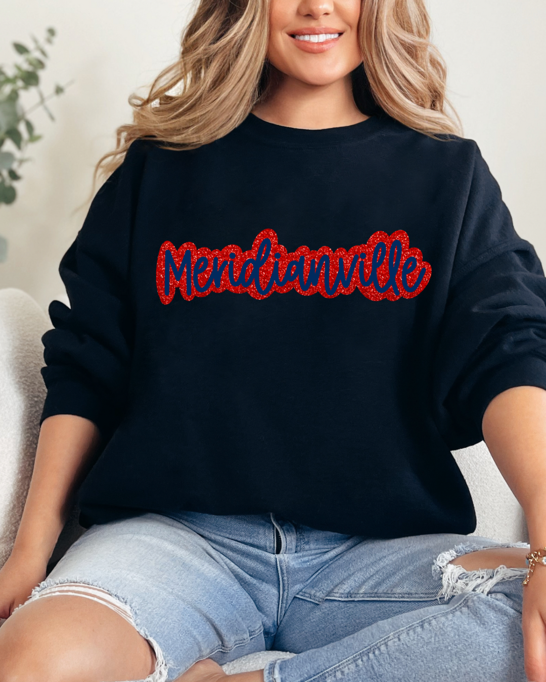 Meridianville Faux Glitter (DTF - Direct to Film Tshirt or Sweatshirt)