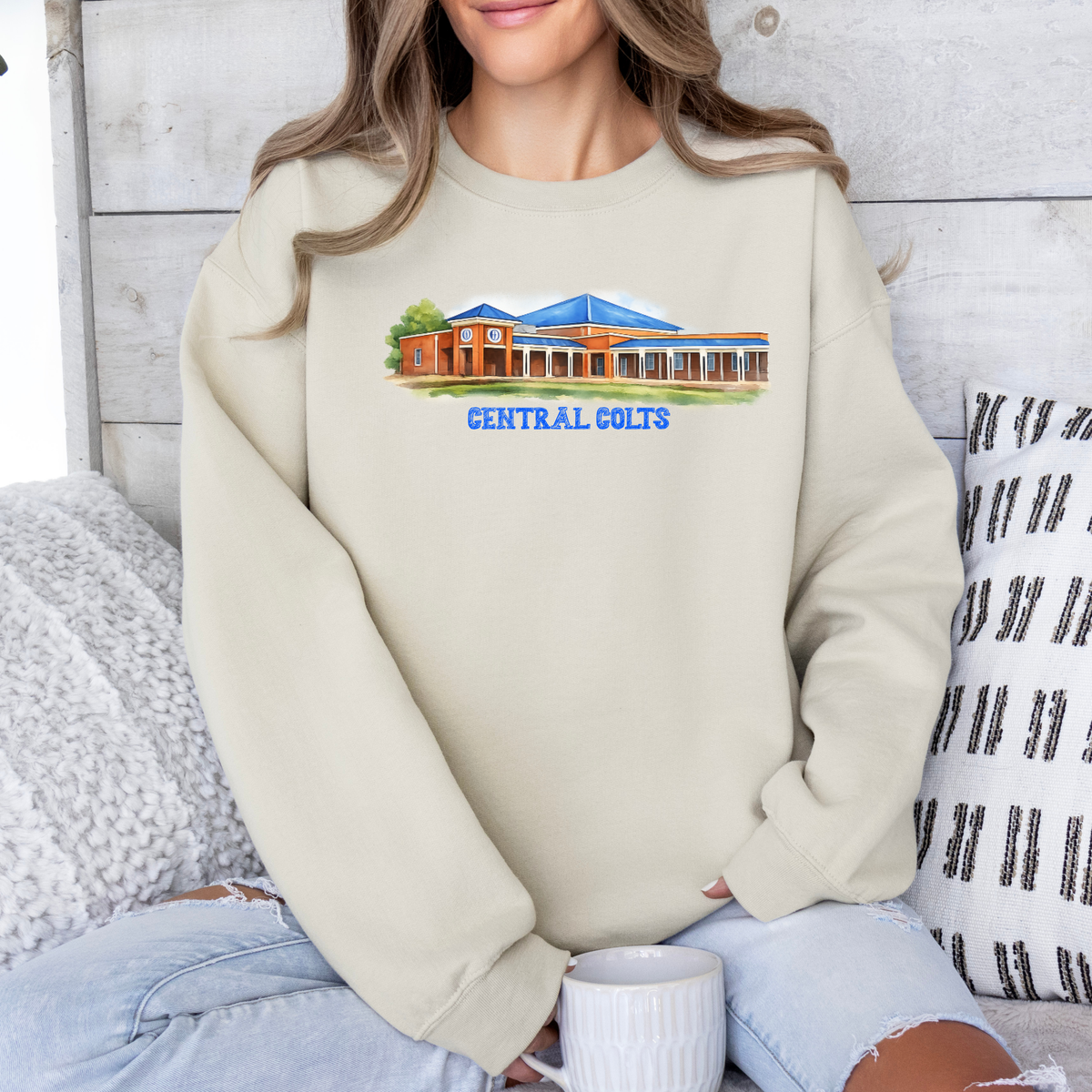 Central School Design  (DTF - Direct to Film Tshirt or Sweatshirt)