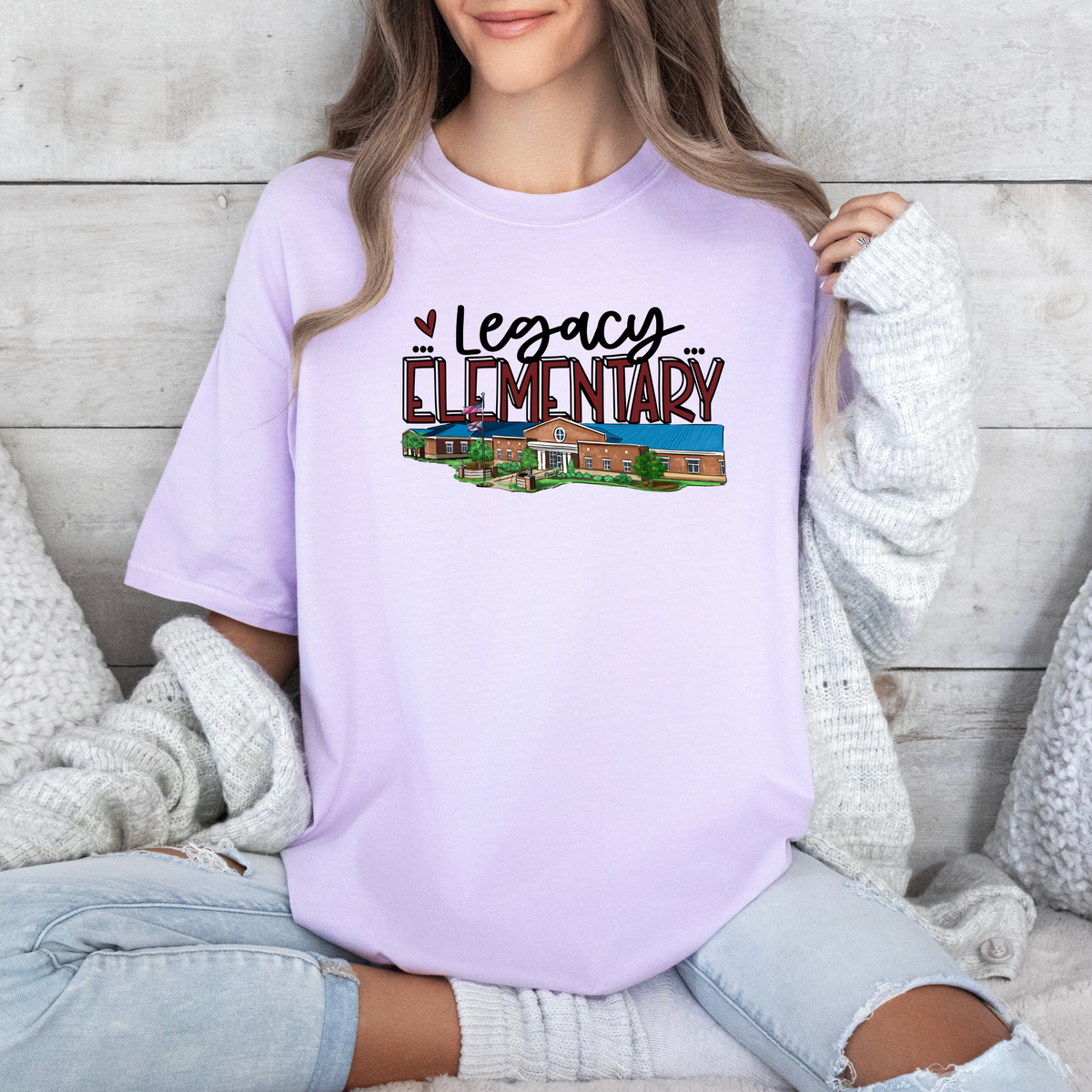 LEGACY SCHOOL Elementary Design (DTF - Direct to Film Tshirt or Sweatshirt)
