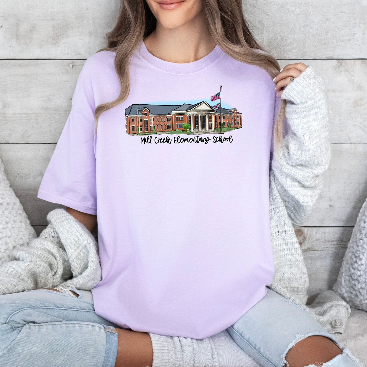 Mill Creek Elementary (DTF - Direct to Film Tshirt or Sweatshirt)