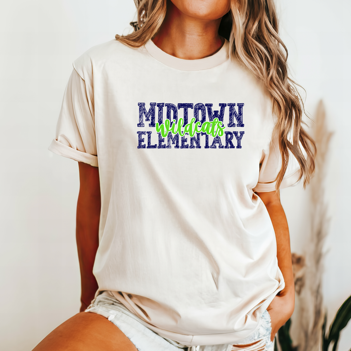 MIDTOWN Spring Design (DTF - Direct to Film Tshirt or Sweatshirt)