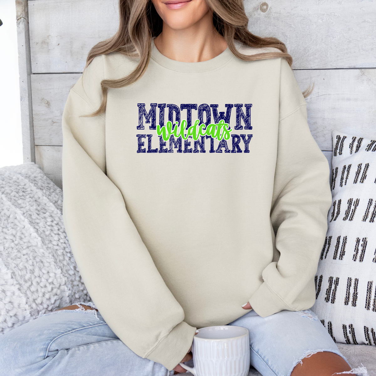 MIDTOWN Spring Design (DTF - Direct to Film Tshirt or Sweatshirt)