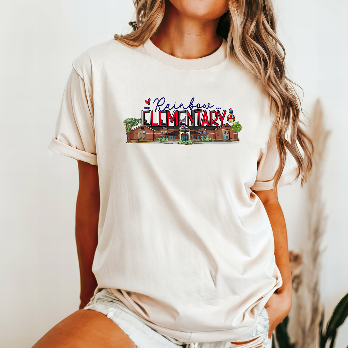 RAINBOW SCHOOL Design (DTF - Direct to Film Tshirt or Sweatshirt)