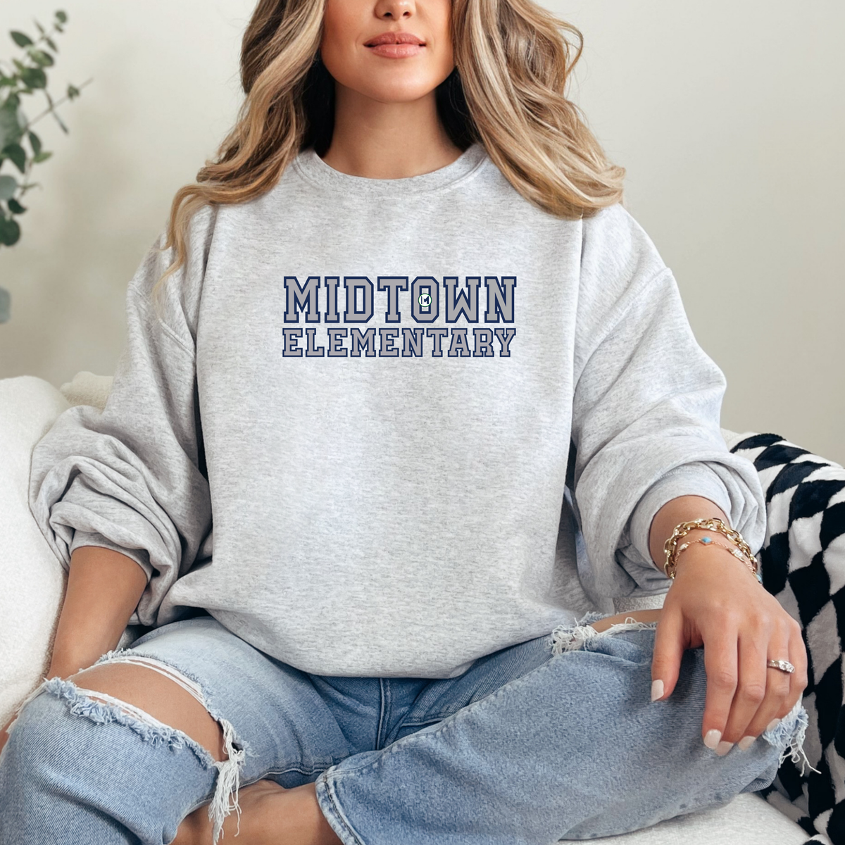 MIDTOWN Varsity Design (DTF - Direct to Film Tshirt or Sweatshirt)