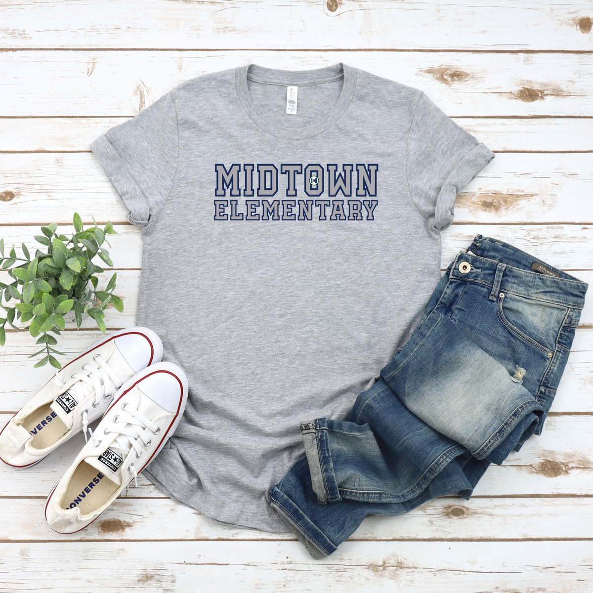 MIDTOWN Varsity Design (DTF - Direct to Film Tshirt or Sweatshirt)