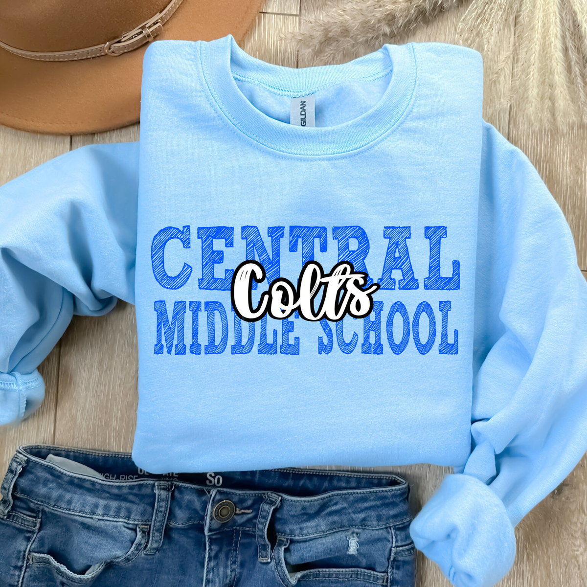 Central School New Design  (DTF - Direct to Film Tshirt or Sweatshirt)