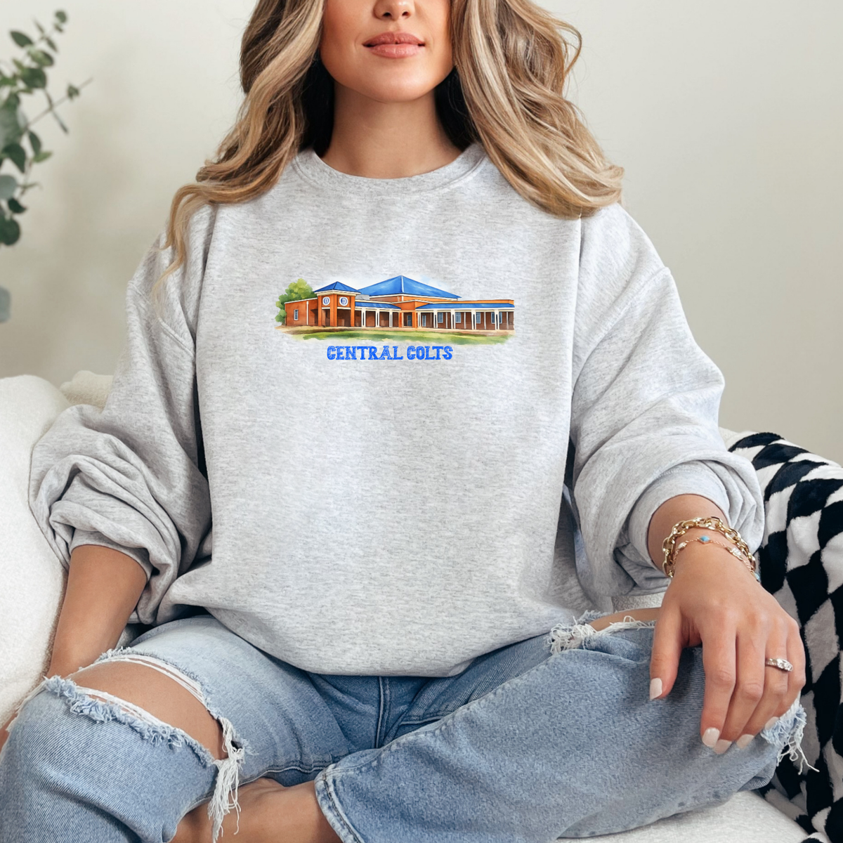 Central School Design  (DTF - Direct to Film Tshirt or Sweatshirt)