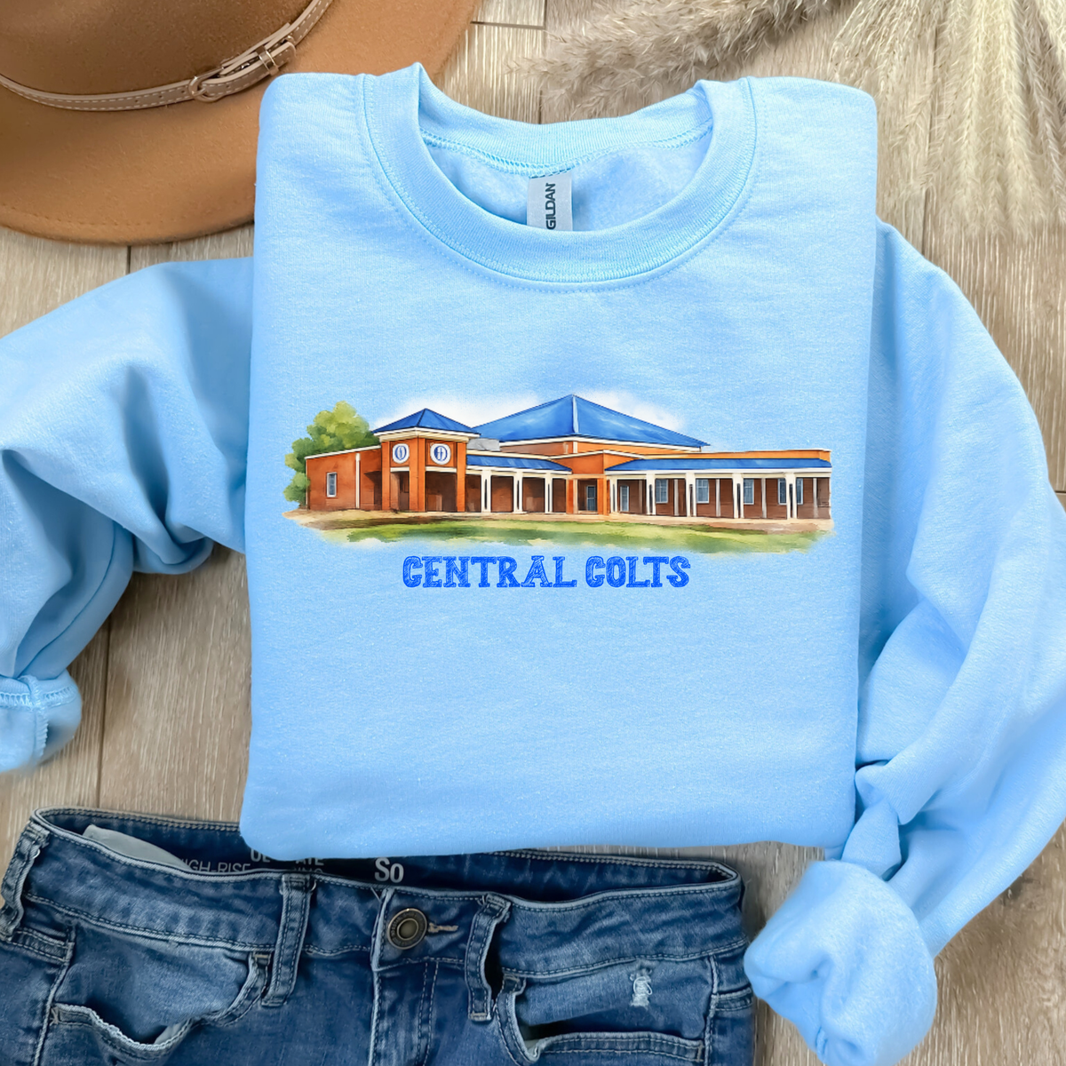 Central School Design  (DTF - Direct to Film Tshirt or Sweatshirt)