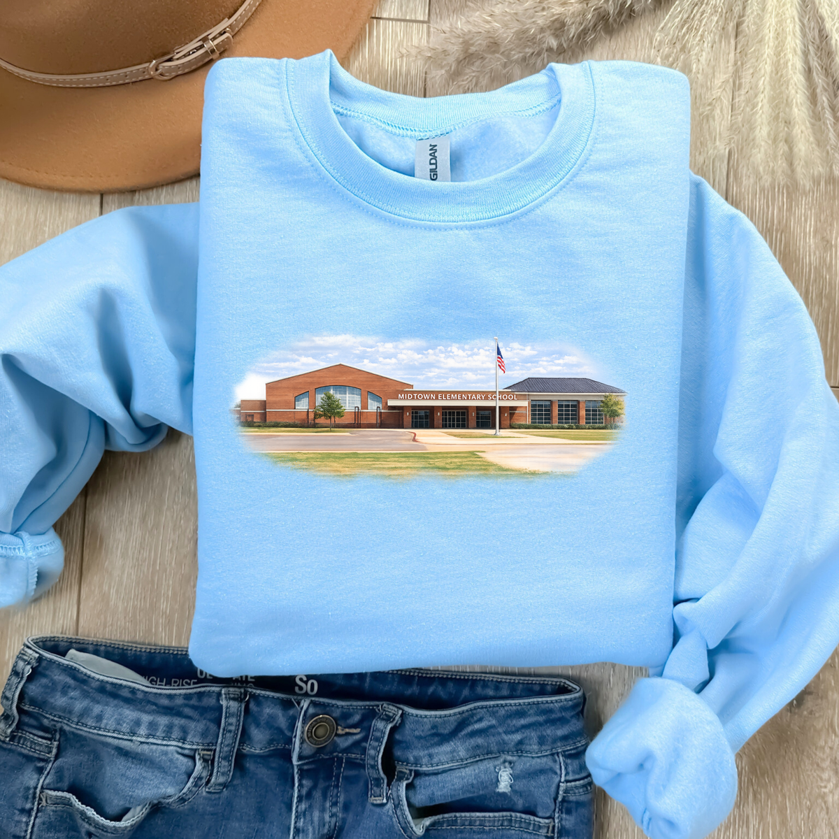 MIDTOWN Customized NEW School Design (DTF - Direct to Film Tshirt or Sweatshirt)