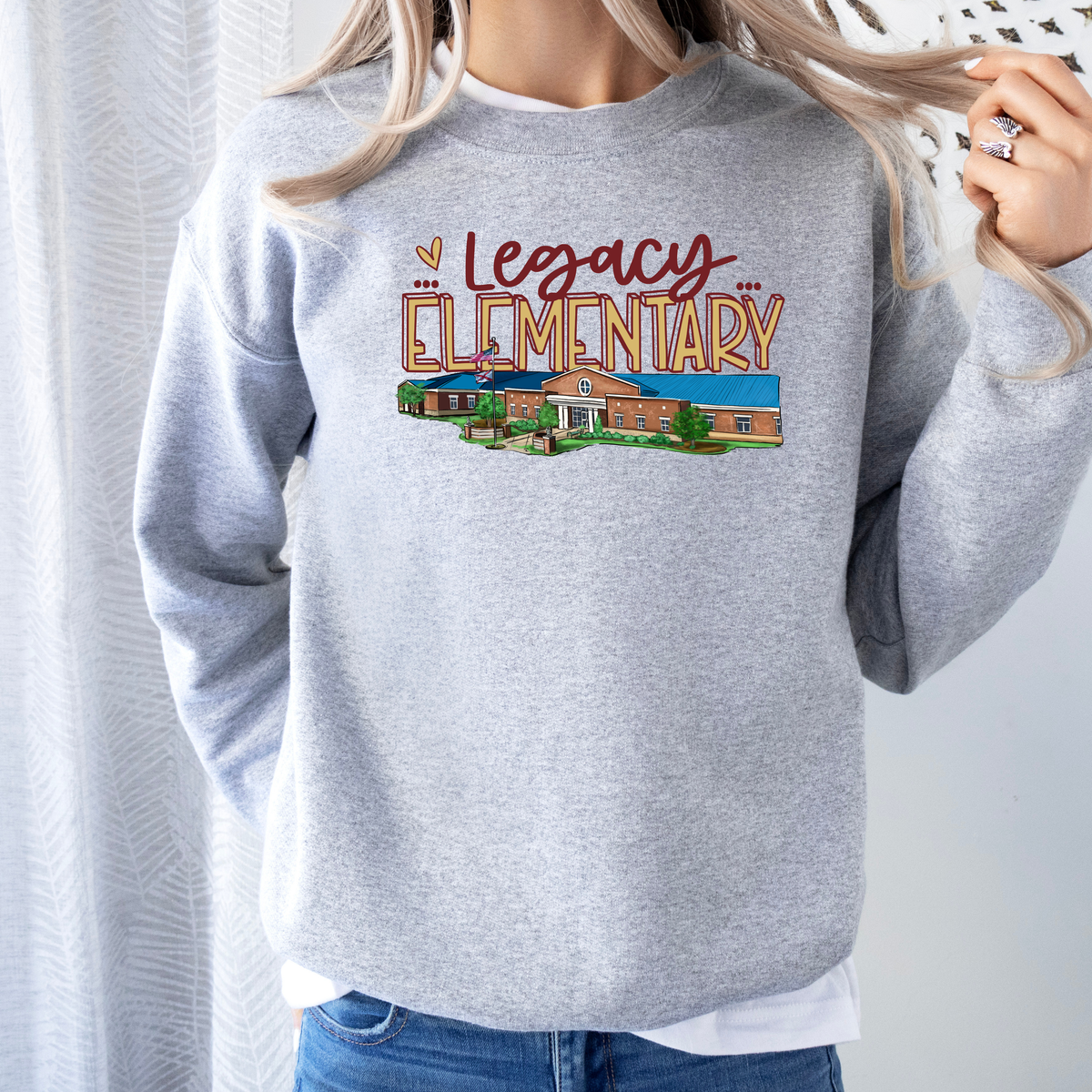 LEGACY SCHOOL Elementary Design (DTF - Direct to Film Tshirt or Sweatshirt)