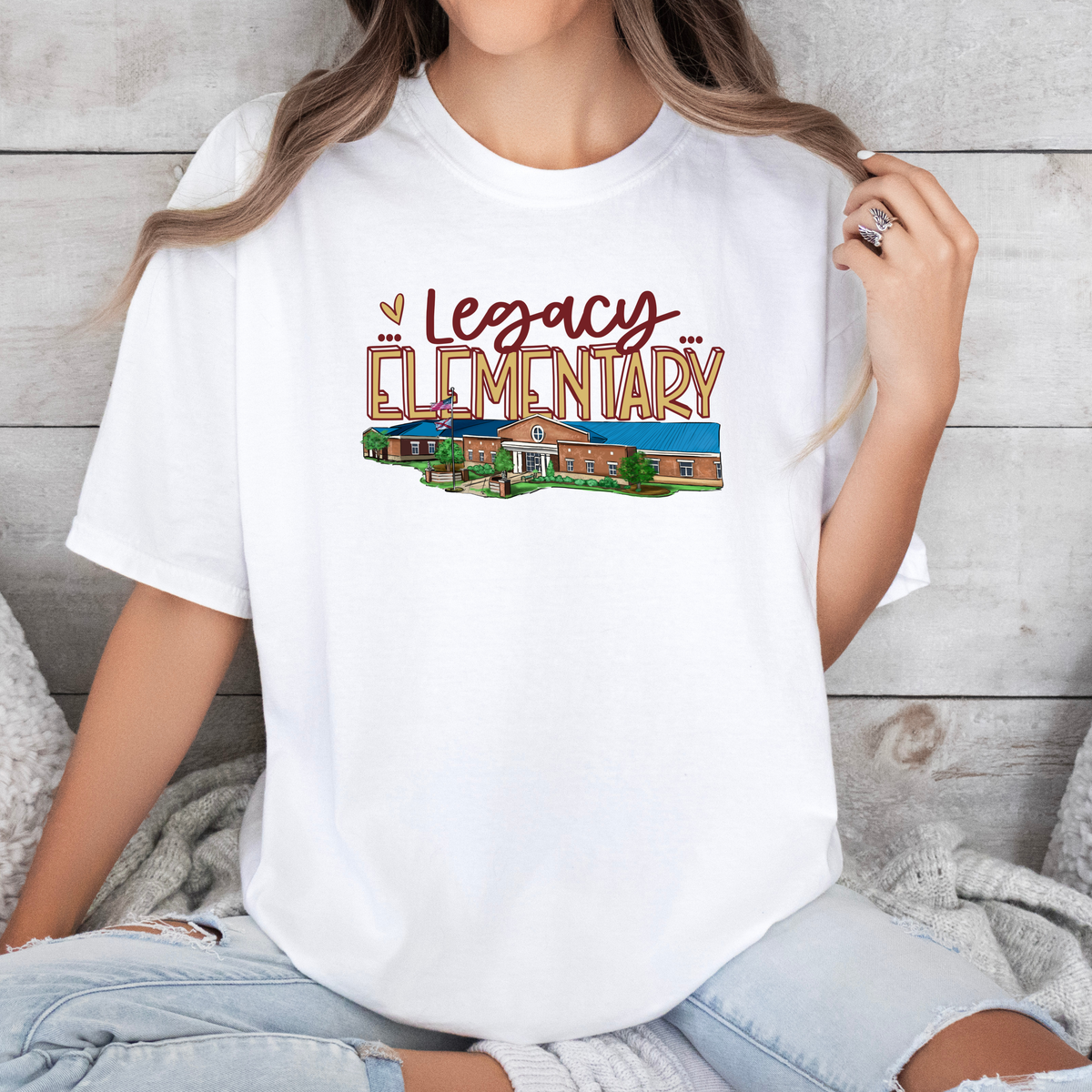 LEGACY SCHOOL Elementary Design (DTF - Direct to Film Tshirt or Sweatshirt)