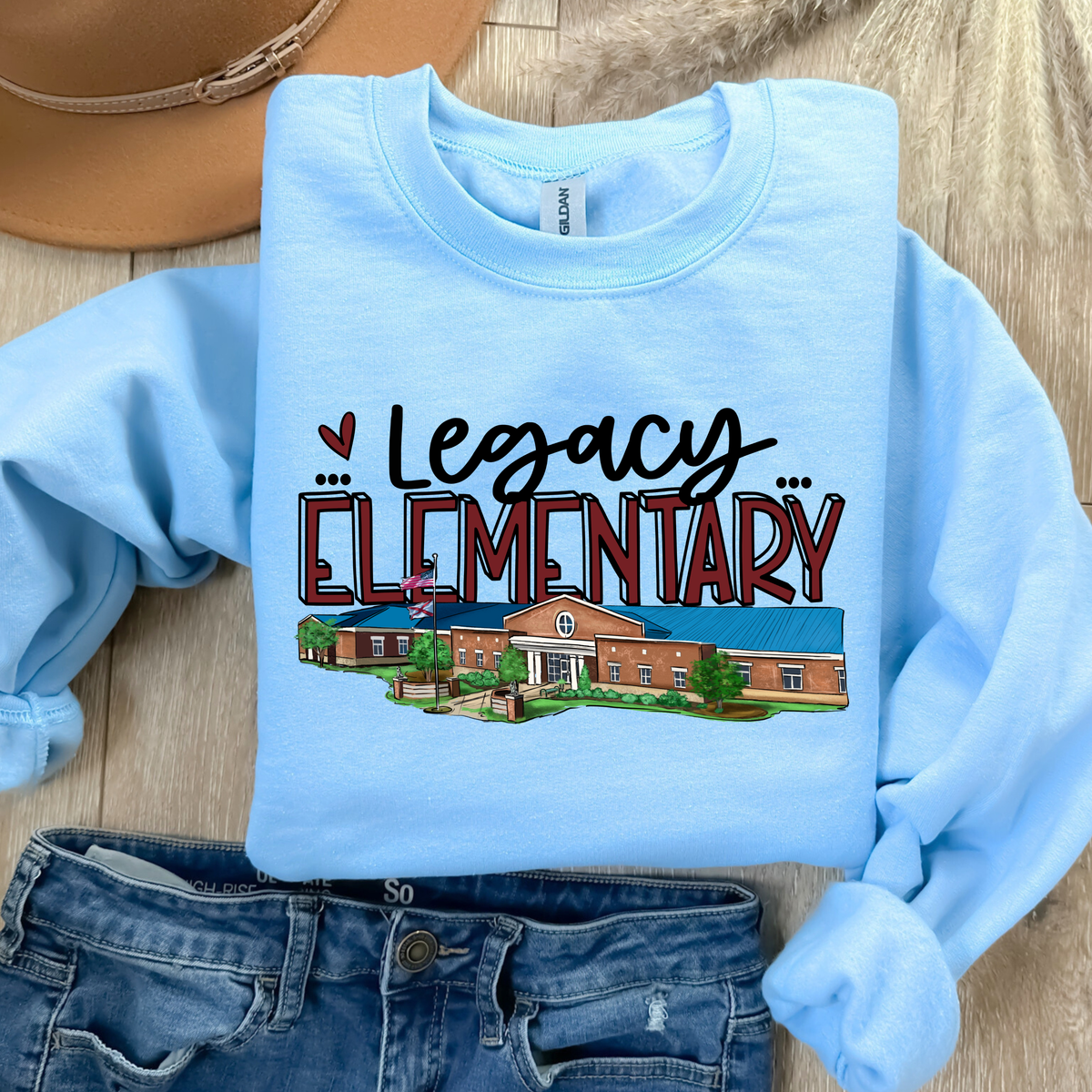 LEGACY SCHOOL Elementary Design (DTF - Direct to Film Tshirt or Sweatshirt)