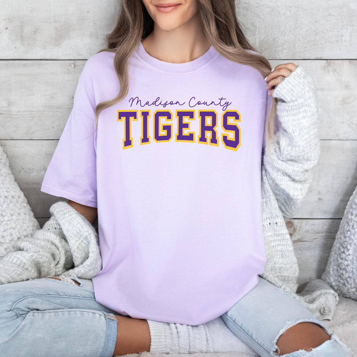 TIGERS Madison County (DTF - Direct to Film Tshirt or Sweatshirt)
