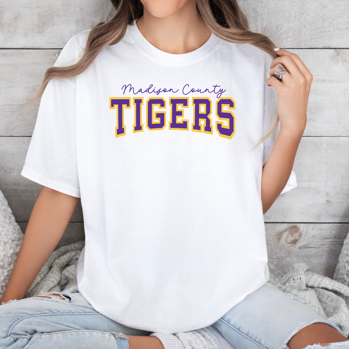 TIGERS Madison County (DTF - Direct to Film Tshirt or Sweatshirt)