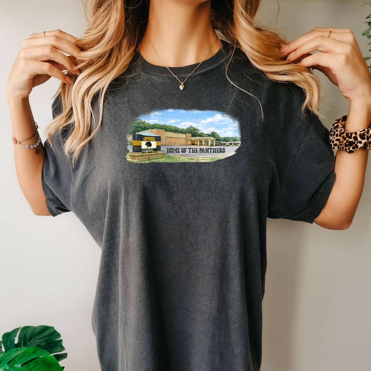 Woodville Watercolor Design  (DTF - Direct to Film Tshirt or Sweatshirt)