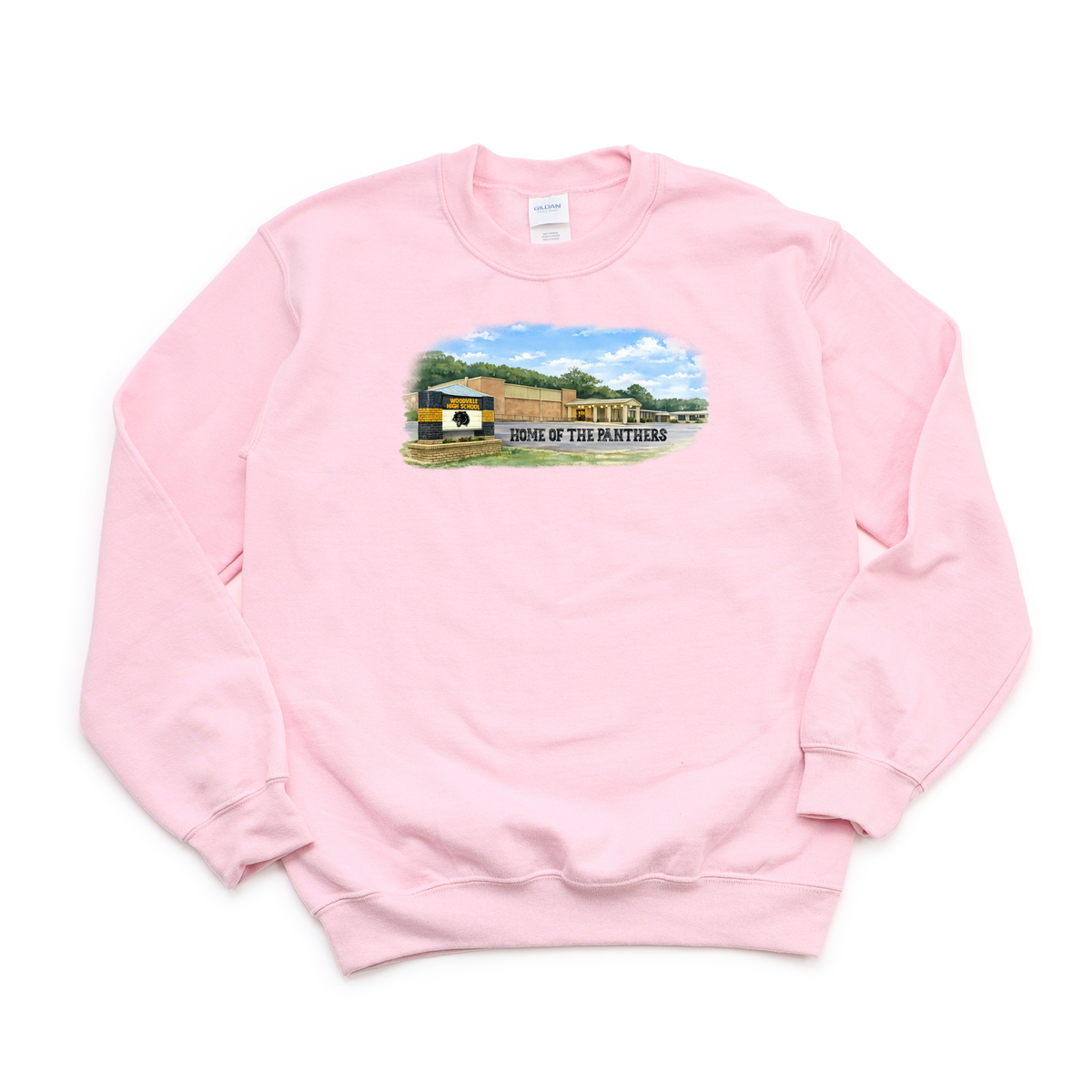 Woodville Watercolor Design  (DTF - Direct to Film Tshirt or Sweatshirt)