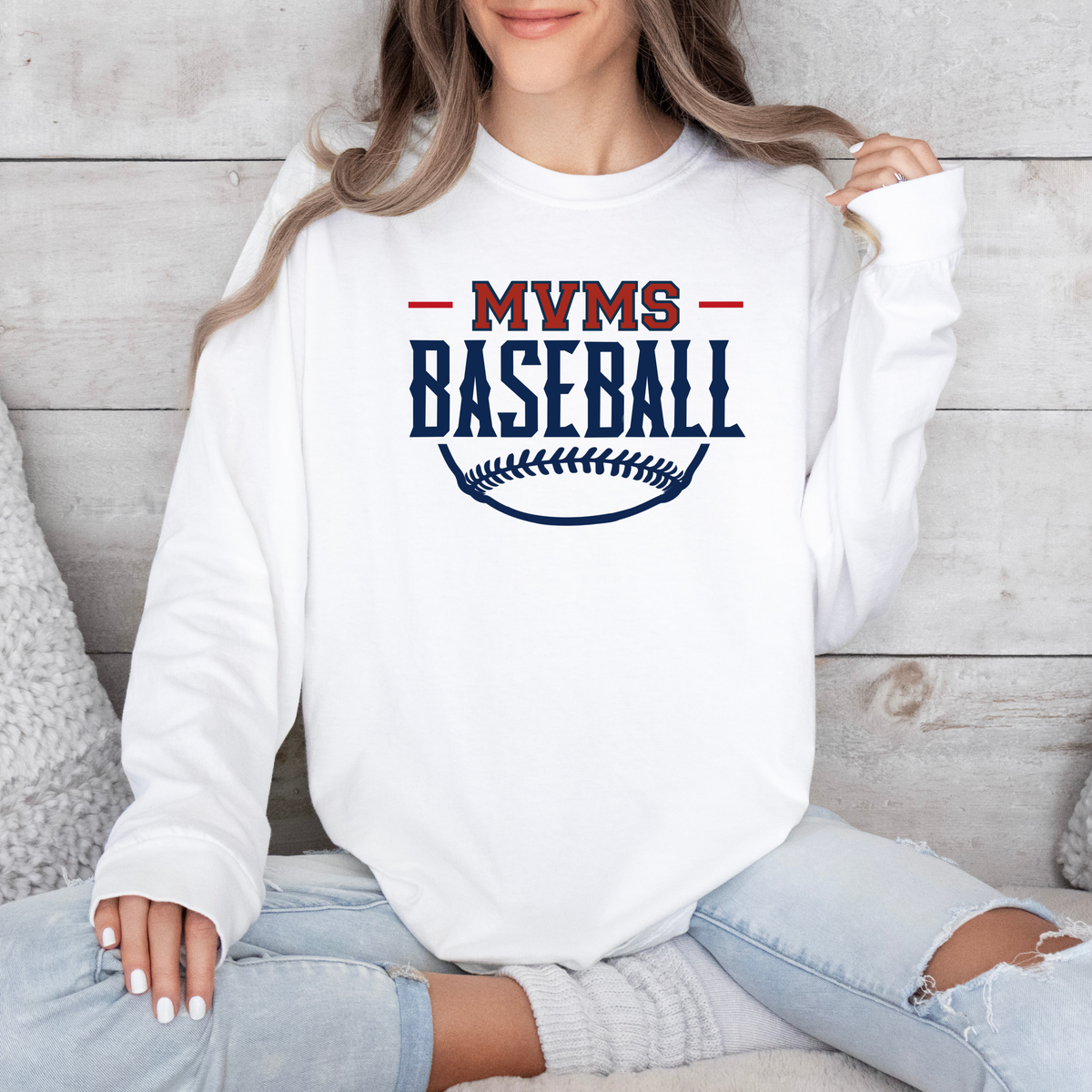 MVMS Baseball 2026 (DTF - Direct to Film Tshirt or Sweatshirt)