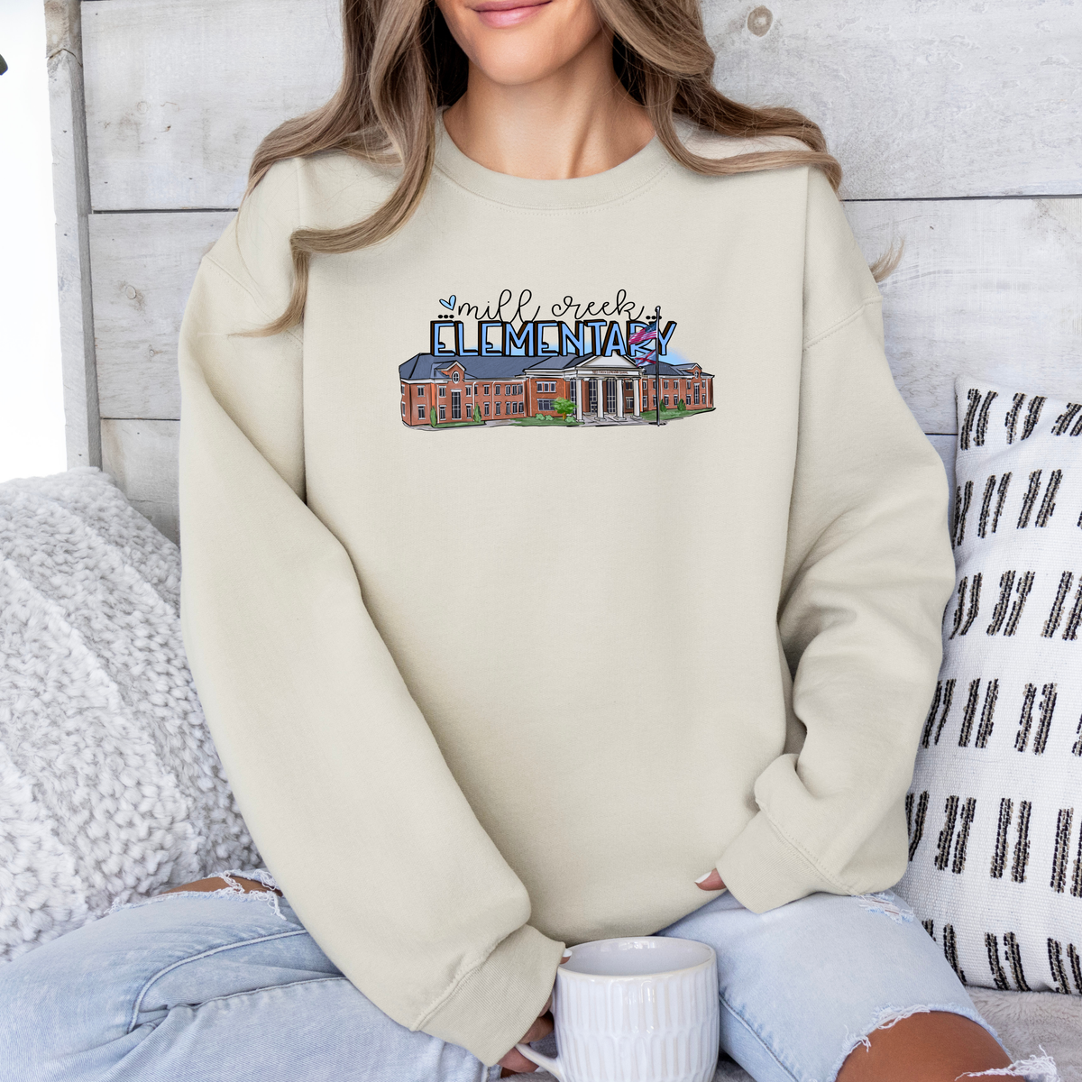 Mill Creek SCHOOL  Design (DTF - Direct to Film Tshirt or Sweatshirt)