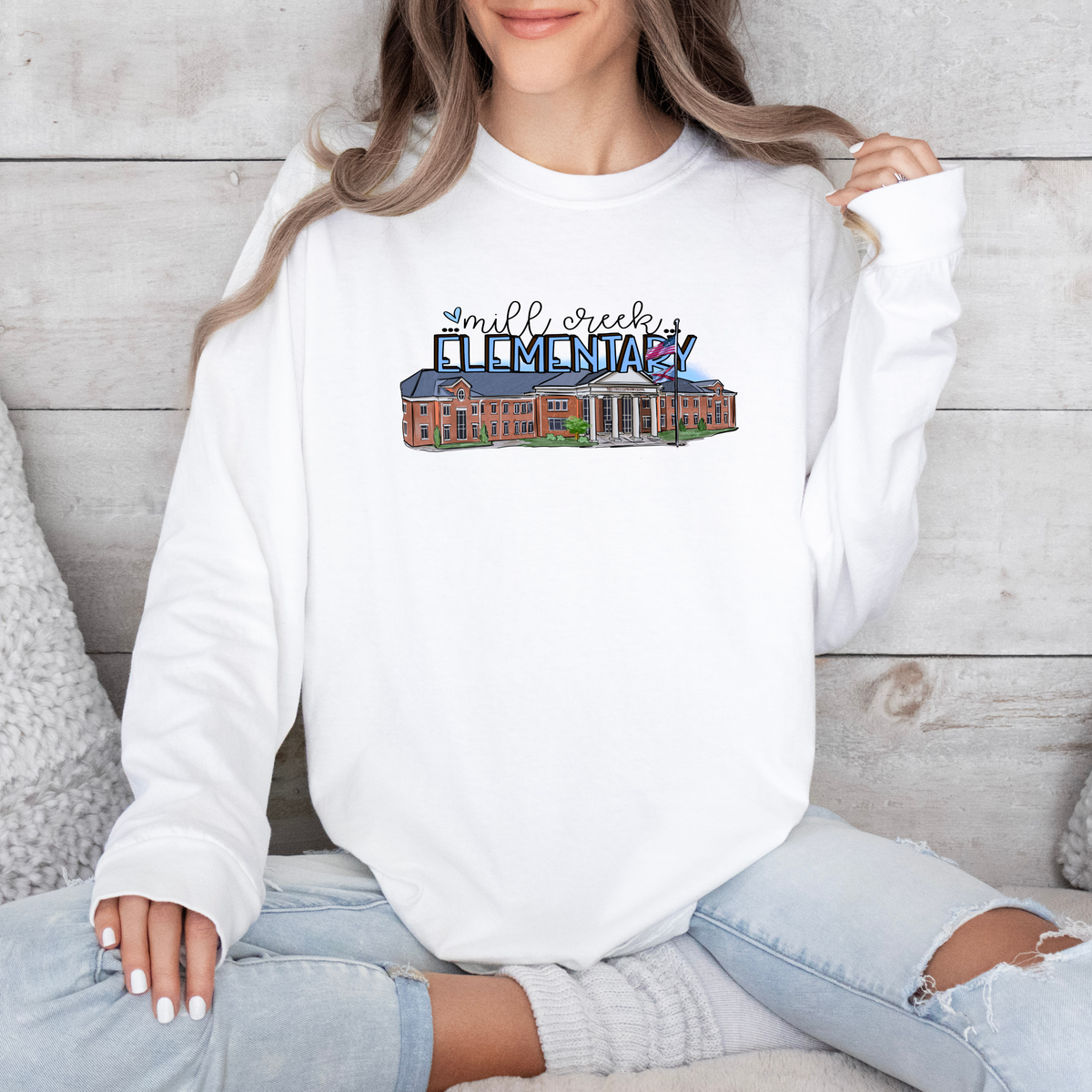 Mill Creek SCHOOL  Design (DTF - Direct to Film Tshirt or Sweatshirt)