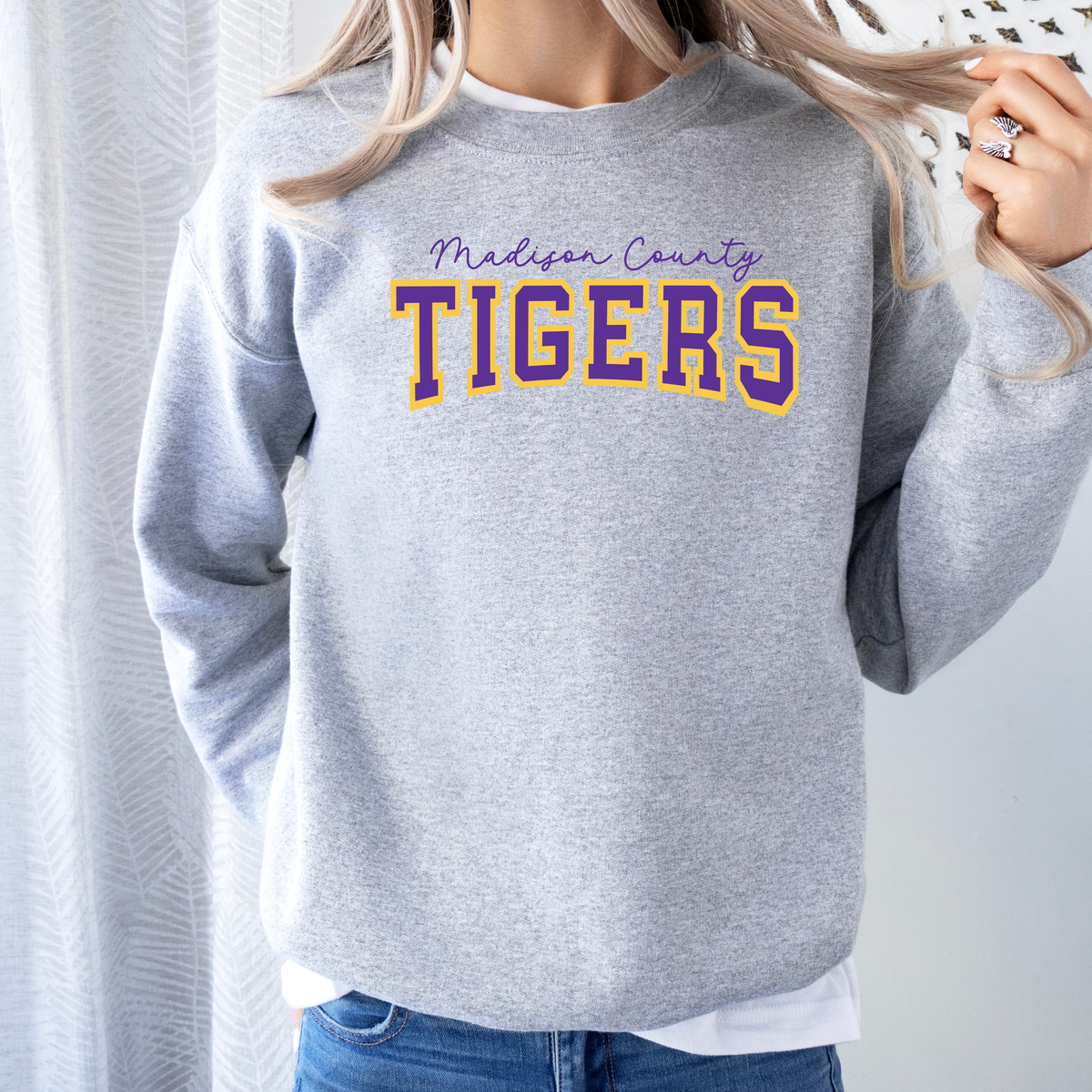 TIGERS Madison County (DTF - Direct to Film Tshirt or Sweatshirt)
