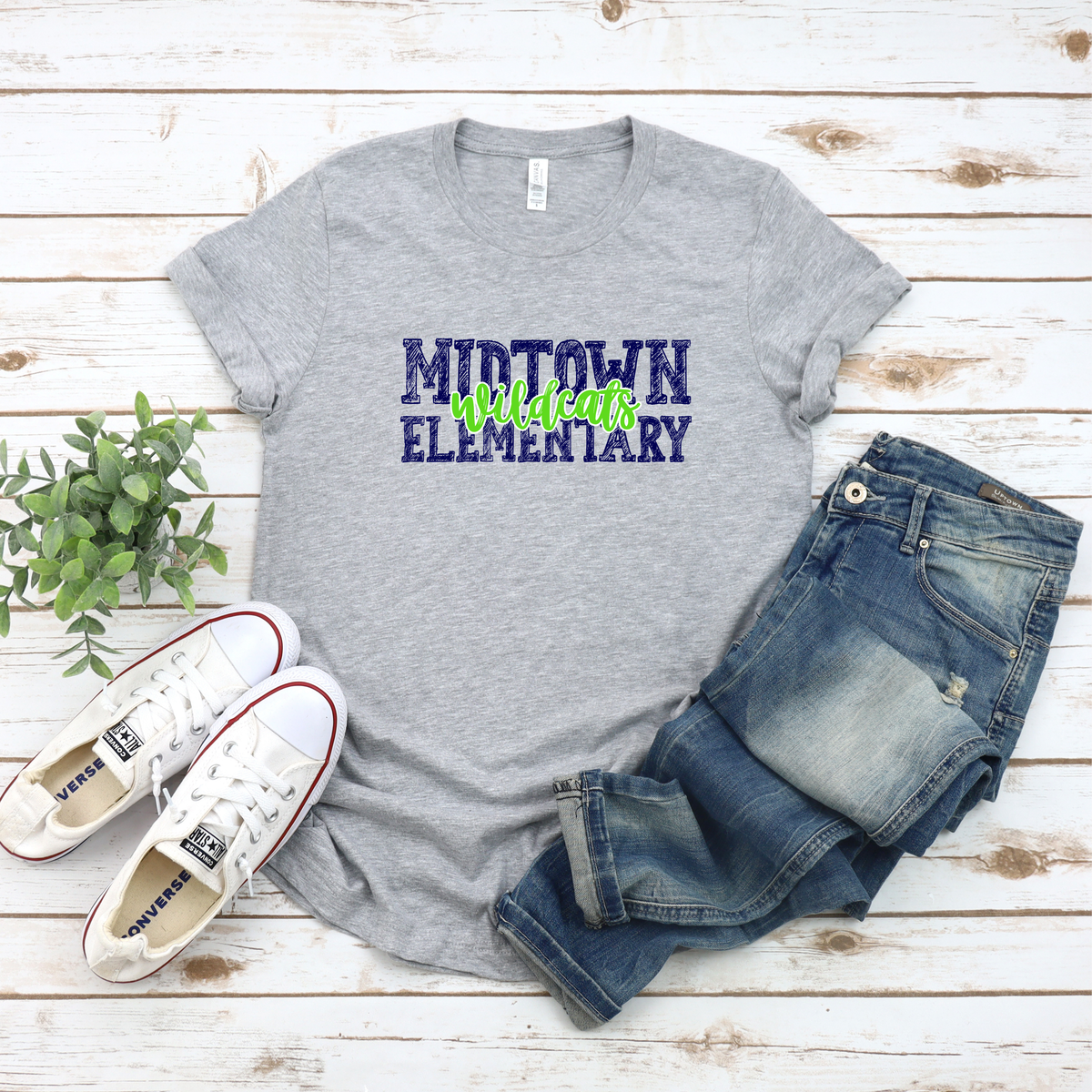 MIDTOWN Spring Design (DTF - Direct to Film Tshirt or Sweatshirt)
