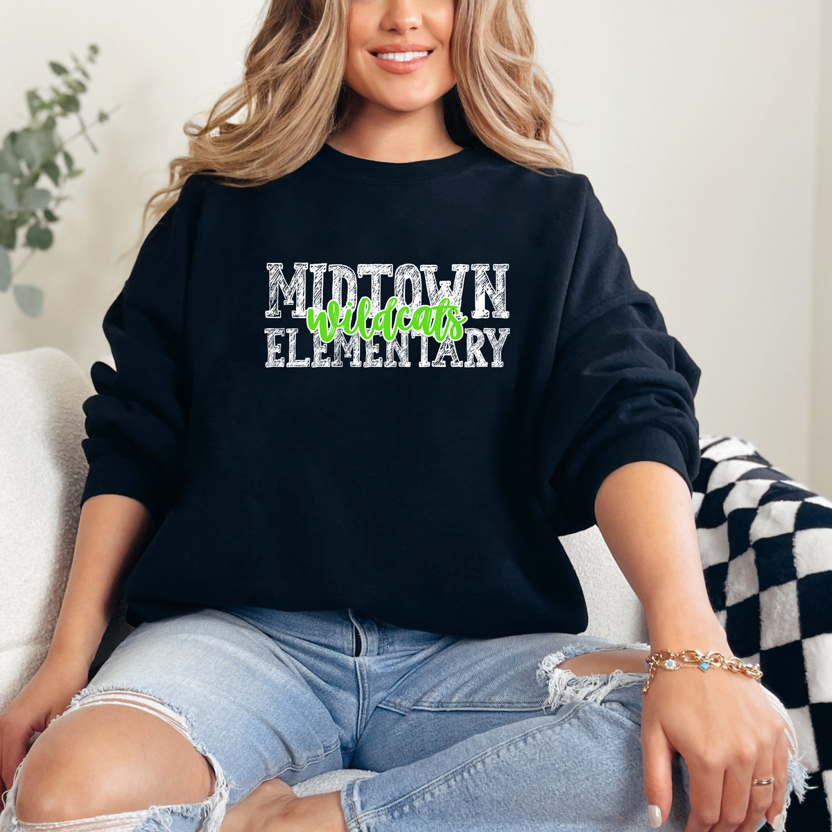 MIDTOWN Spring Design (DTF - Direct to Film Tshirt or Sweatshirt)