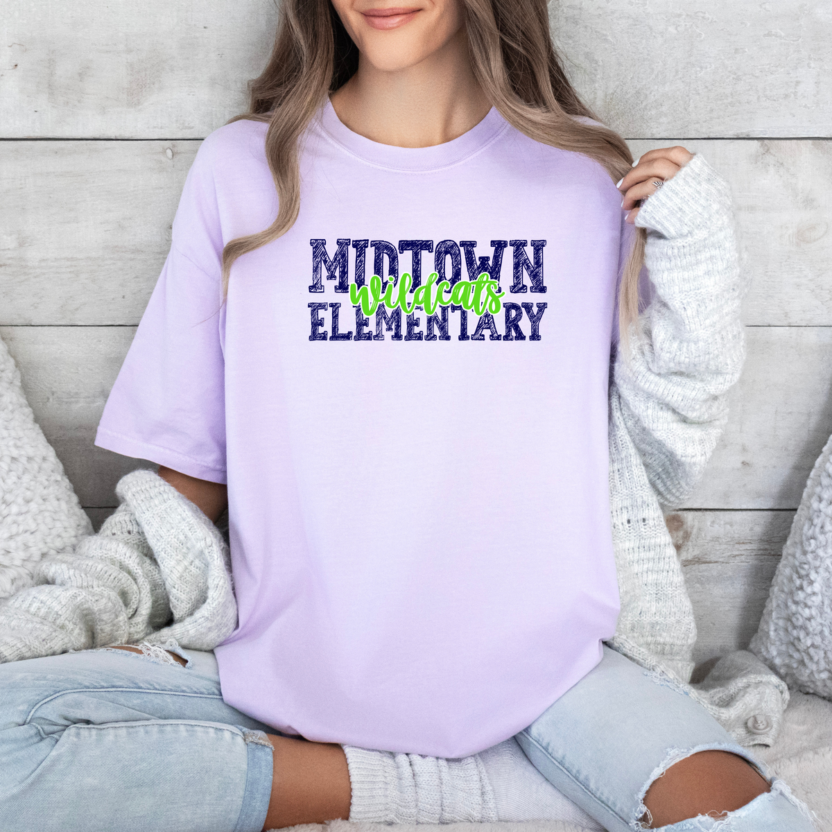 MIDTOWN Spring Design (DTF - Direct to Film Tshirt or Sweatshirt)