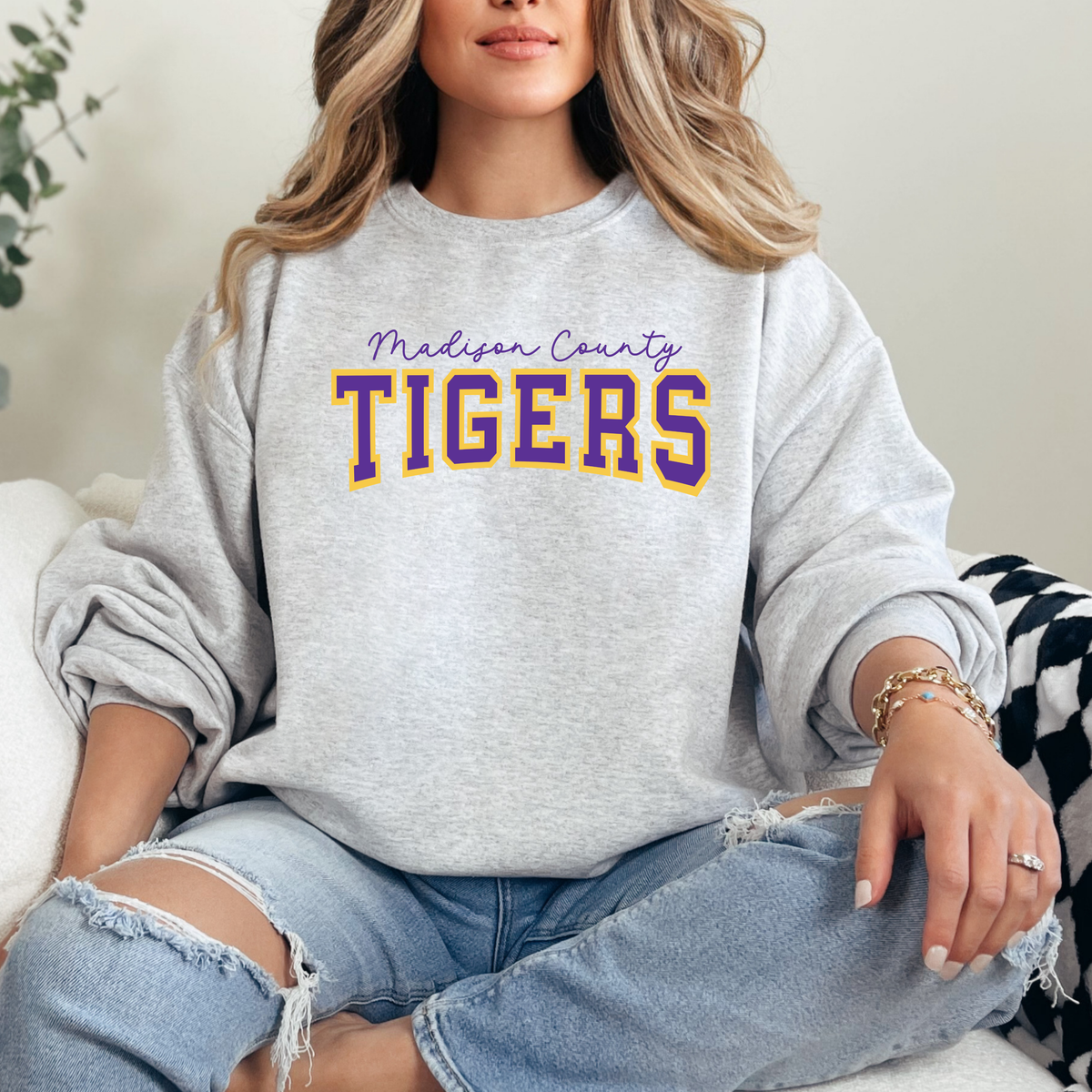 TIGERS Madison County (DTF - Direct to Film Tshirt or Sweatshirt)