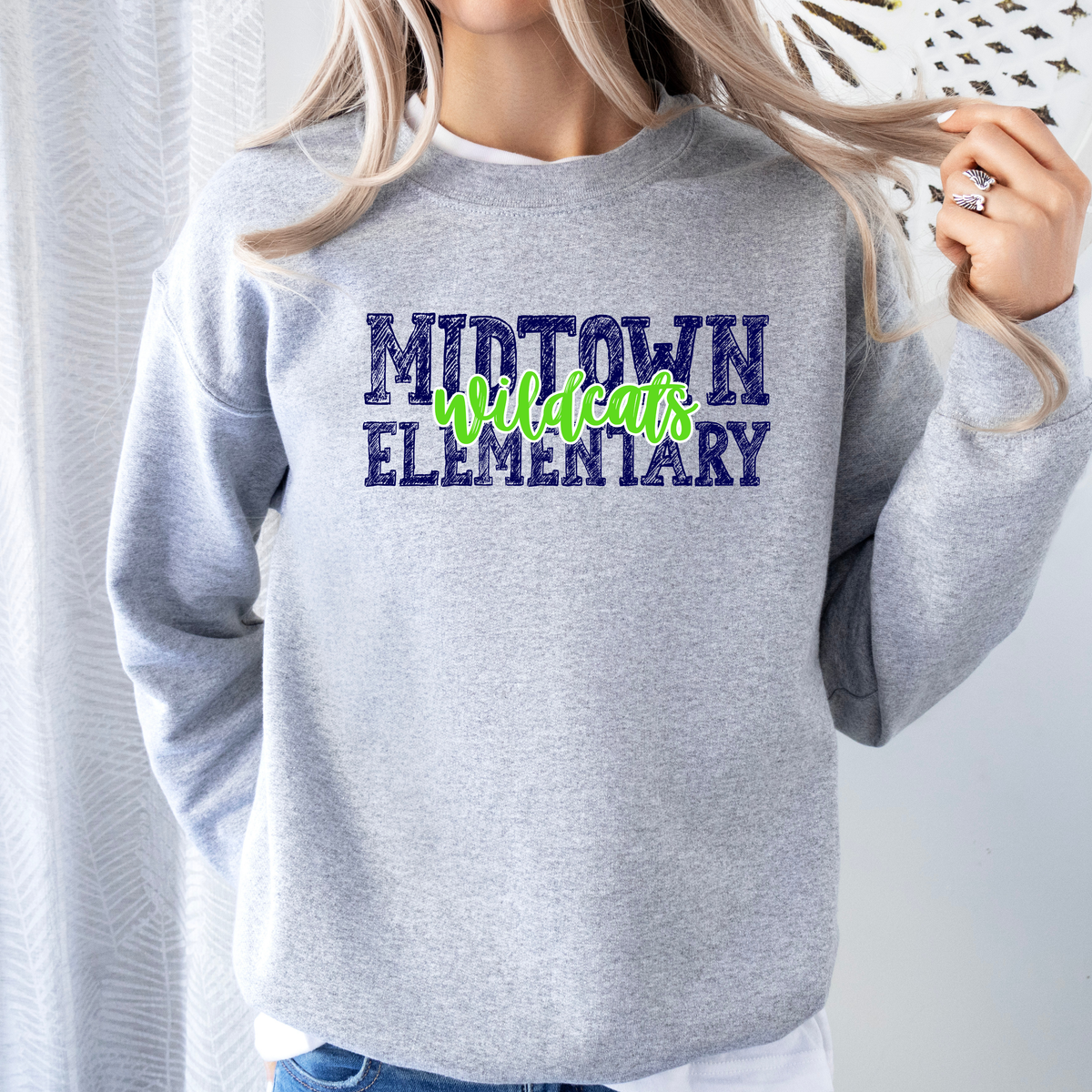 MIDTOWN Spring Design (DTF - Direct to Film Tshirt or Sweatshirt)