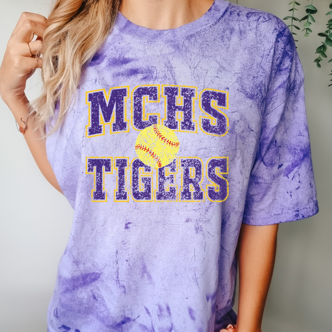 MCHS Old School COLOR BLAST Tees (DTF - Direct to Film Tshirt )