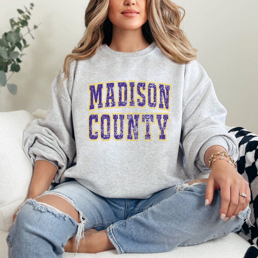 MADISON COUNTY (DTF - Direct to Film Tshirt or Sweatshirt)