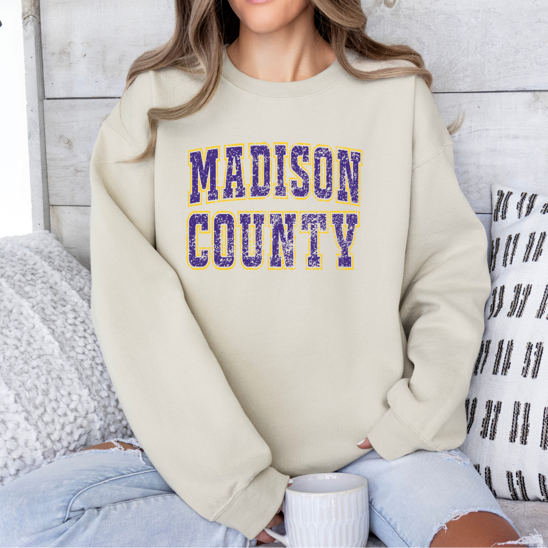 MADISON COUNTY (DTF - Direct to Film Tshirt or Sweatshirt)