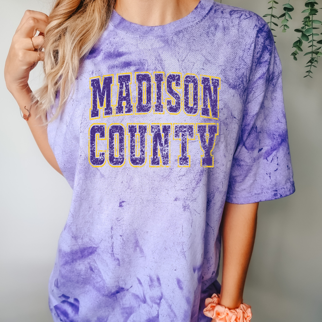MADISON COUNTY (DTF - Direct to Film Tshirt or Sweatshirt)